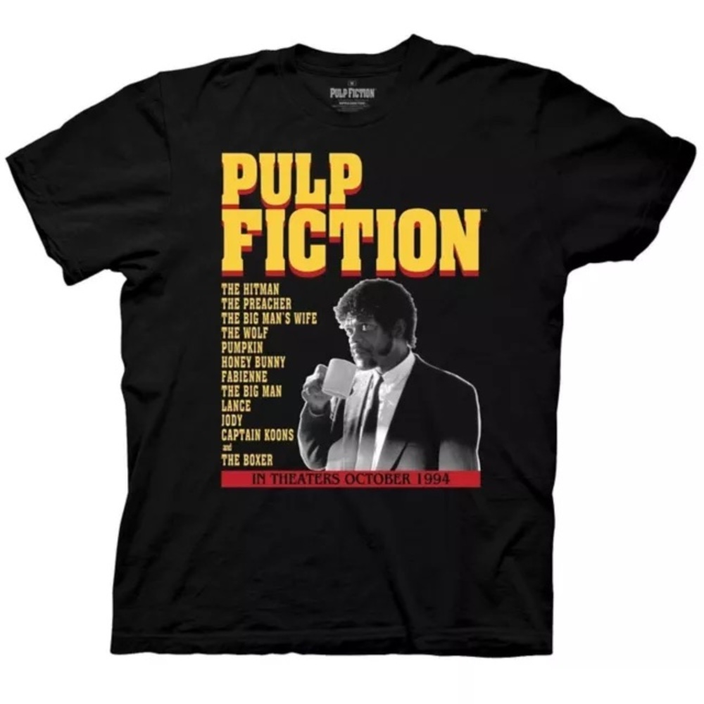 Pulp Fiction Jules T Shirt - Pulp Fiction-SPENCER’S
